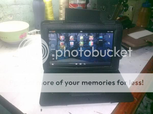 Bao da Playbook giá rẻ, dựng ngang dựng dọc, có quai nắm 1 bên và 2 bên ^^ - 6