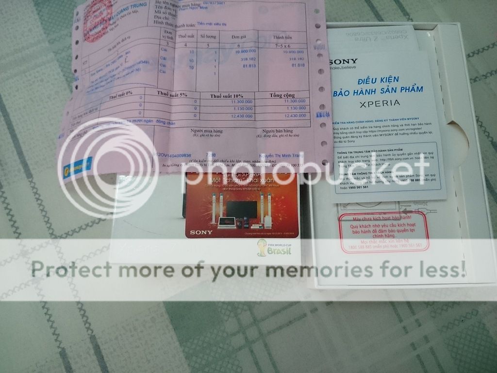 Giao lưu sony z ultra white fullbox công ty chưa kích hoạt bảo hành - 1