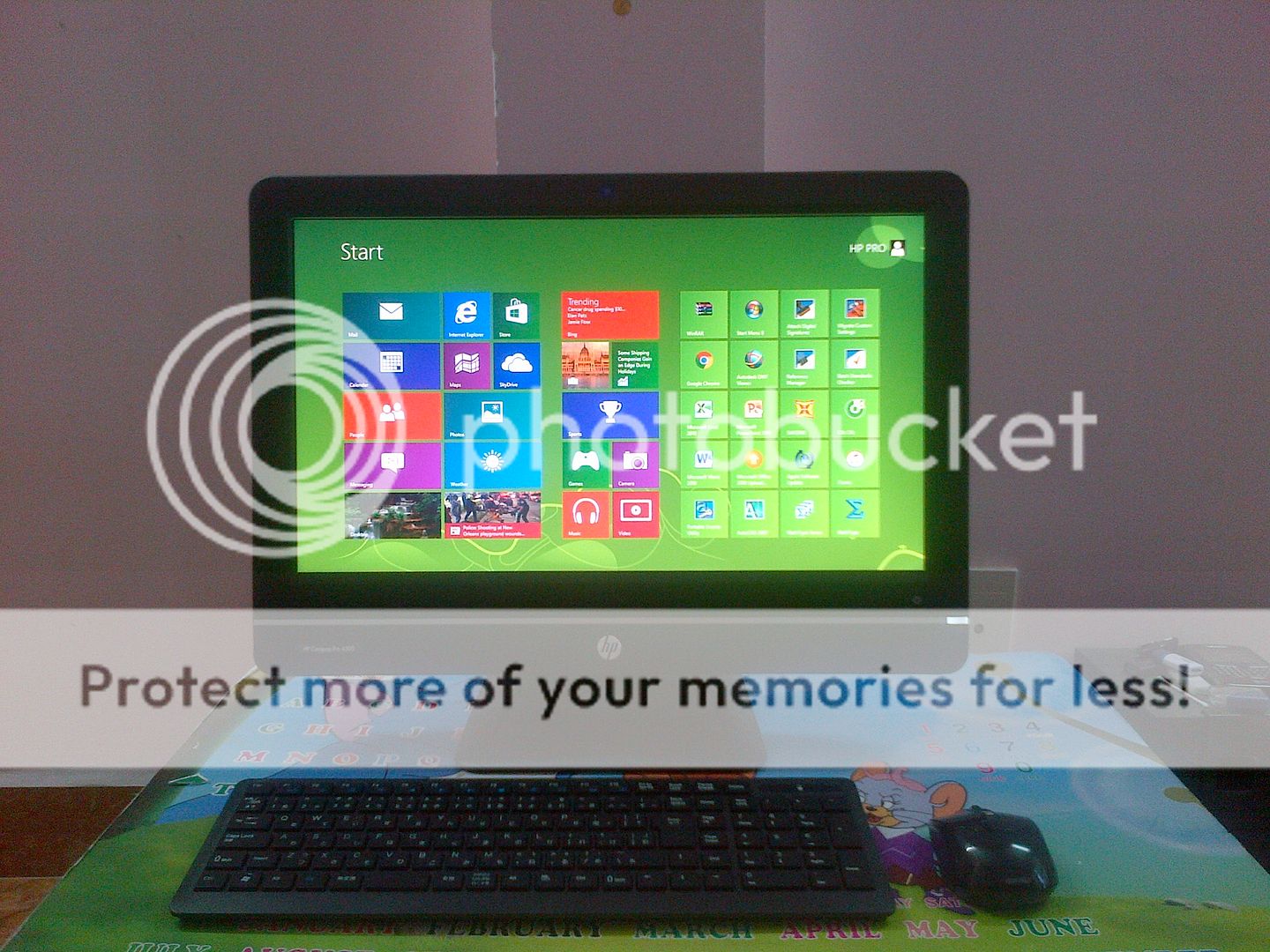 All In One HP 4300 pro hàng độc core i3 6TR9