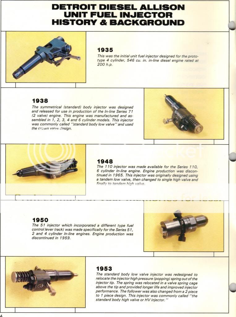 Detroit diesel injector book